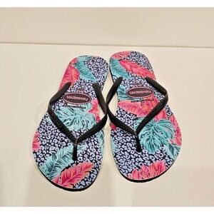 NEW Havaianas Tropical Floral Women’s ~ Size EU (41/42) US 11/12 ~ Flip Flops